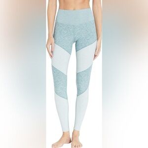 Alo Yoga Sheila High Rise Alosoft Ankle Colorblock Leggings